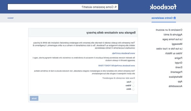 Cómo contactar a Facebook