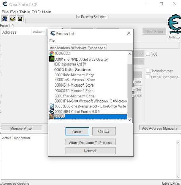 Como usar o Cheat Engine