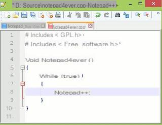 Programa Notepad ++ Melhores programas de web designer gratuitos para usar
