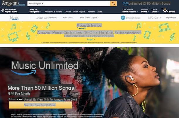 Cómo funciona Amazon Music Unlimited