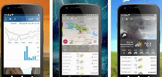 La mejor aplicación meteorológica para Android con temperaturas y pronóstico del tiempo