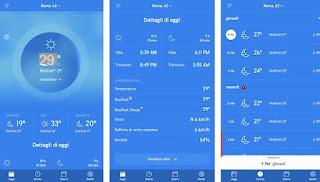 La mejor aplicación meteorológica para Android con temperaturas y pronóstico del tiempo