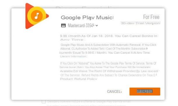 Google Play Music: cómo funciona