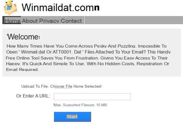 Cómo abrir el archivo DAT de Winmail