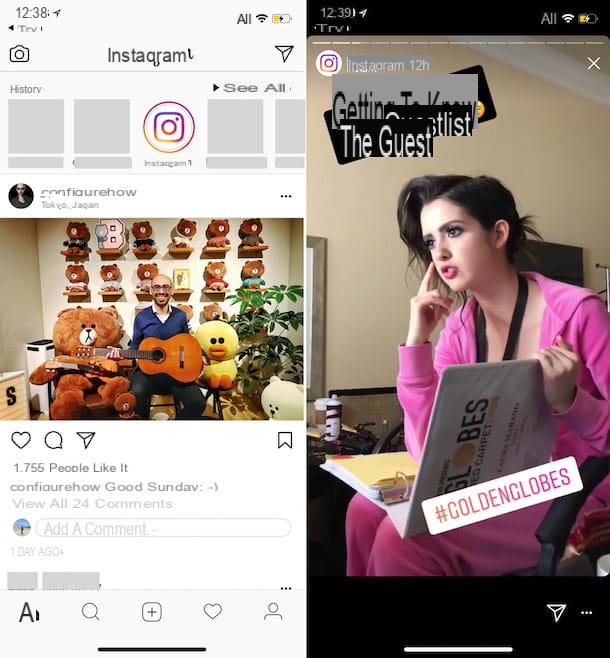 Como funcionam as histórias do Instagram