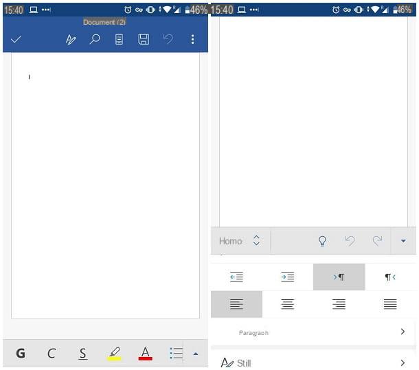 How to insert ruler in Word