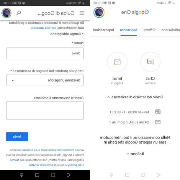 Cómo contactar a Google