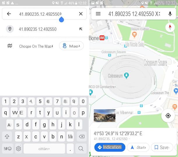 Como inserir coordenadas no Google Maps Android