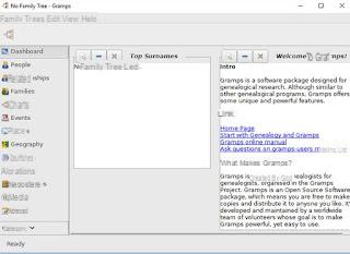 Gramps Best sites and apps to create family tree