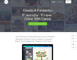 canva Best sites and apps to create family tree
