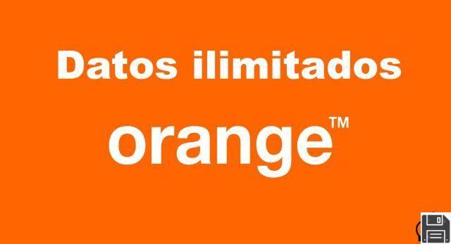 Unlimited data orange