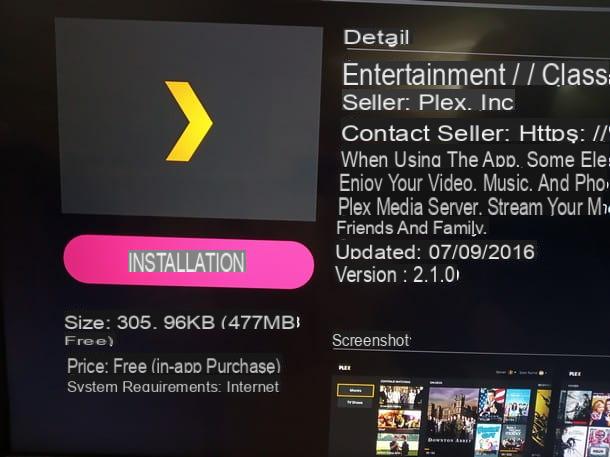 Cómo usar Plex en Smart TV