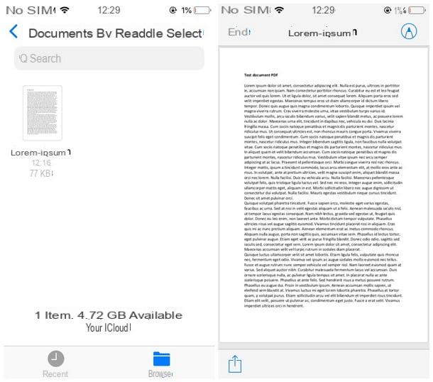 Cómo abrir archivos PDF en iPhone