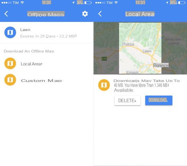 How to use Google Maps as a navigator