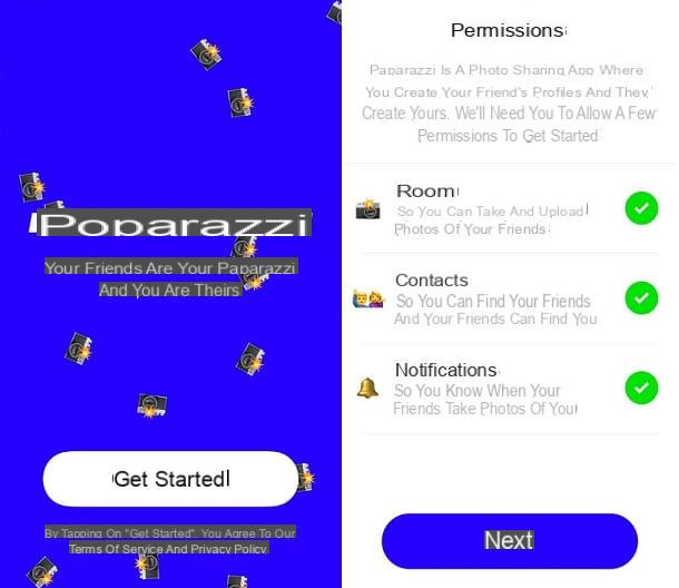 Comment fonctionne l'application Poparazzi