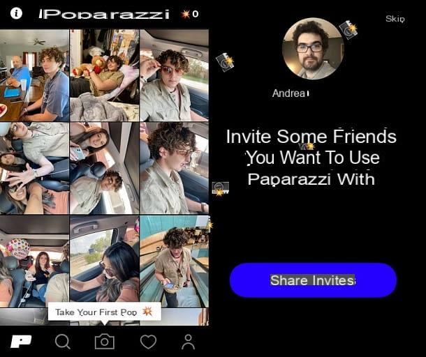 Comment fonctionne l'application Poparazzi