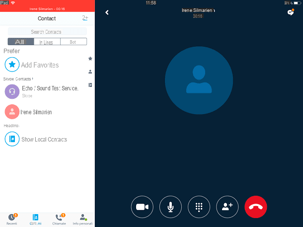 How to call with iPad
