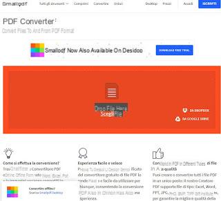 Smallpdf Sites para criar PDFs gratuitamente