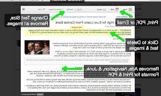 Print Friendly Sites para criar PDFs gratuitamente