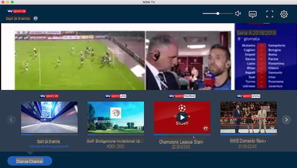 NOW TV football : l'offre et son fonctionnement