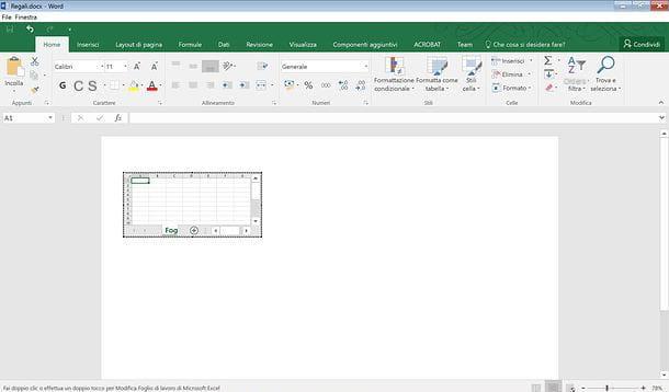 Comment insérer un tableau Excel dans Word