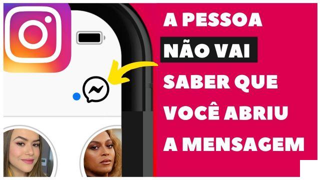 Como ler as mensagens de outra pessoa no Instagram