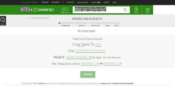 How to open an online account