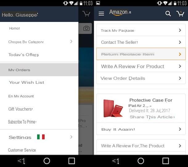 Retorno Amazon: como funciona