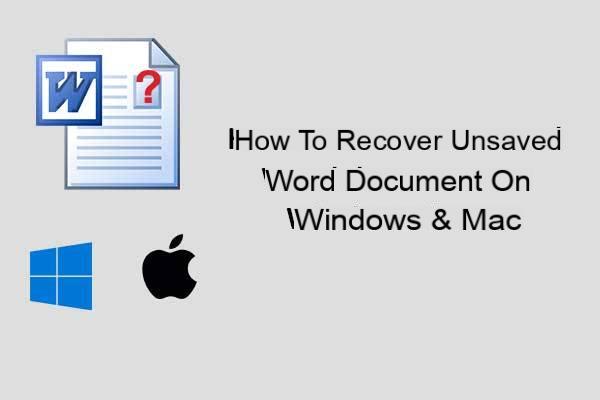 The complete guide to recovering unsaved or damaged Word files