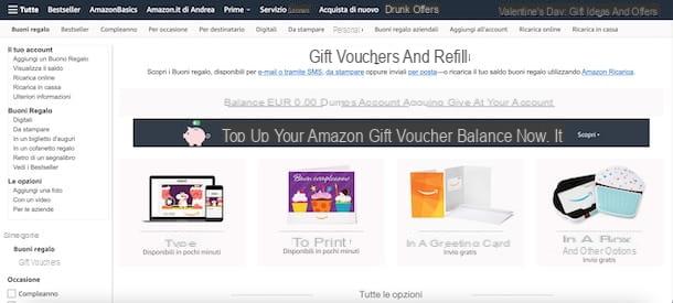Amazon gift card: how it works