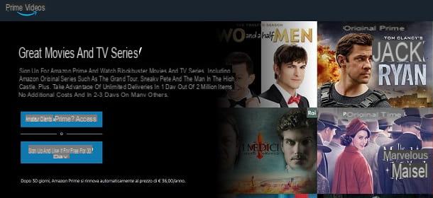 Amazon Prime Video city : comment ça marche