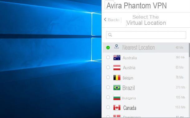 Avira Phantom VPN: what it is and how it works