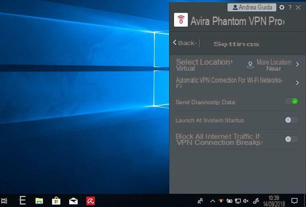 Avira Phantom VPN: what it is and how it works