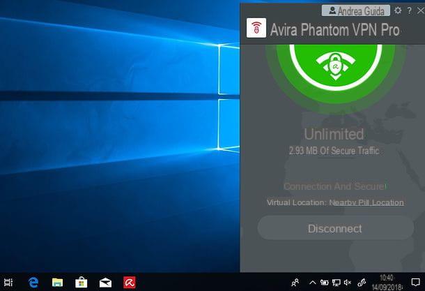 Avira Phantom VPN: what it is and how it works