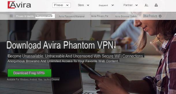 Avira Phantom VPN: what it is and how it works