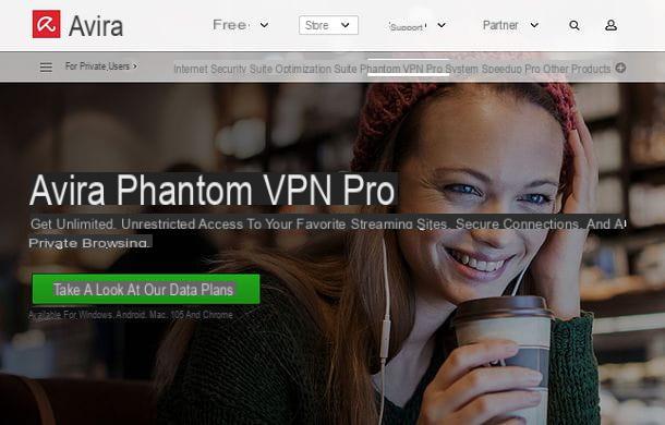 Avira Phantom VPN: what it is and how it works