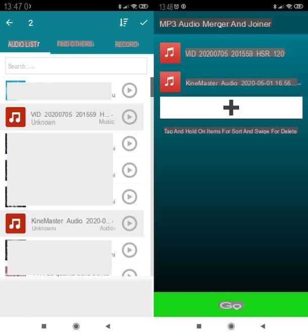 App para mesclar áudio