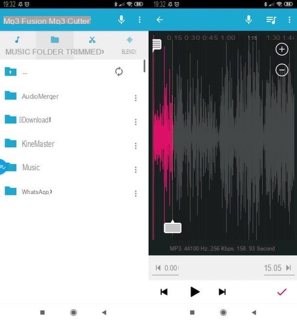 Application pour fusionner l'audio