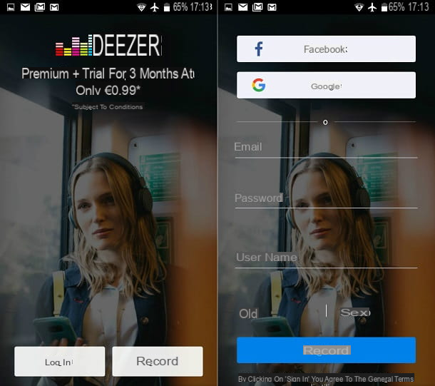 Cómo obtener Deezer Premium gratis para Android