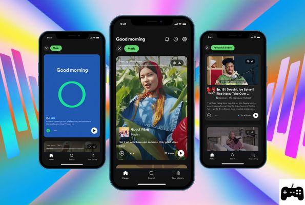 Spotify se transforma completamente e lança clone do tiktok para descobrir músicas e outros conteúdos