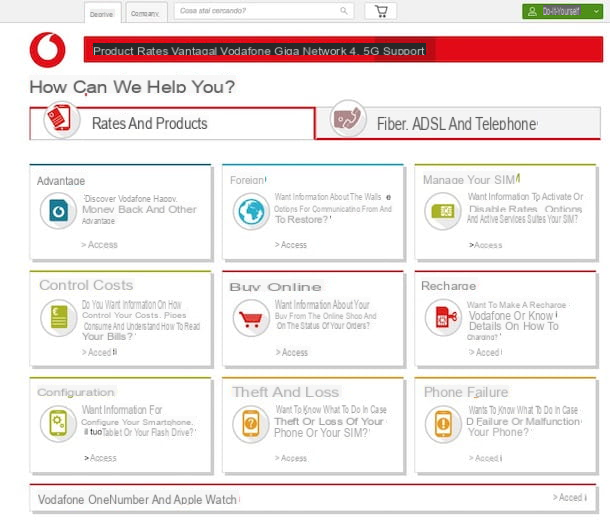 Como ligar para a Vodafone do Wind