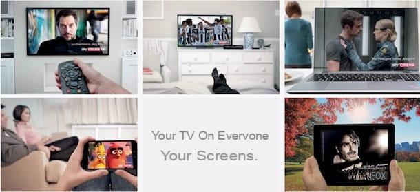 Comment fonctionne Sky Multiscreen