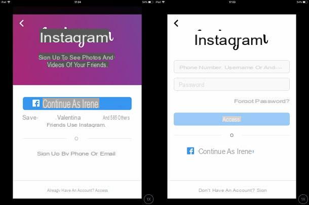 How to use Instagram iPad