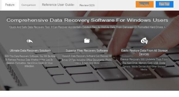 Como funciona o EaseUS Data Recovery Wizard