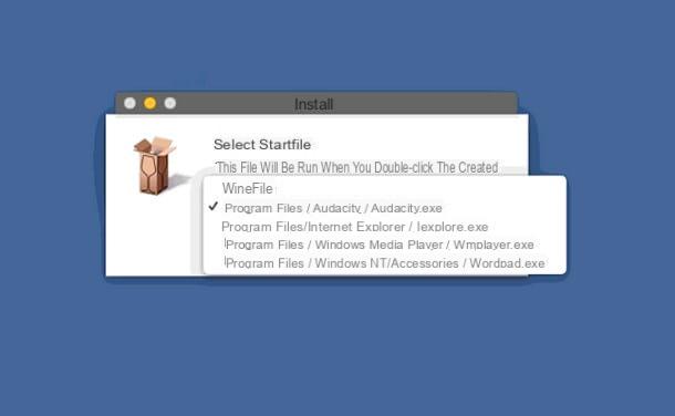 Como abrir arquivo exe no Mac