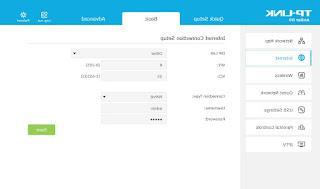 Configure the modem for TIM, Fastweb, Infostrada, Tiscali connections