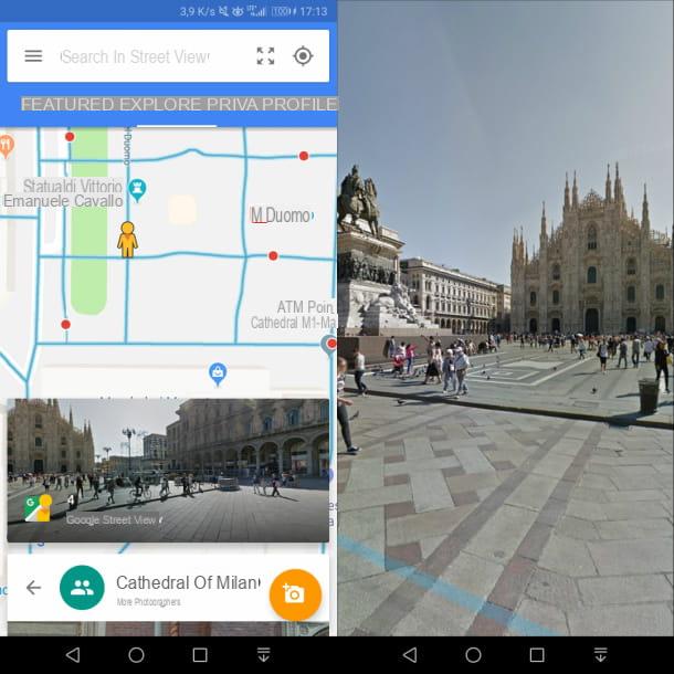 Como funciona o Street View