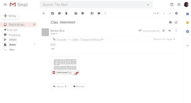 How to open email attachments