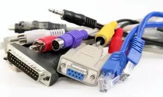 💾 Diferencias entre tipos de cables, enchufes conectores de computadora