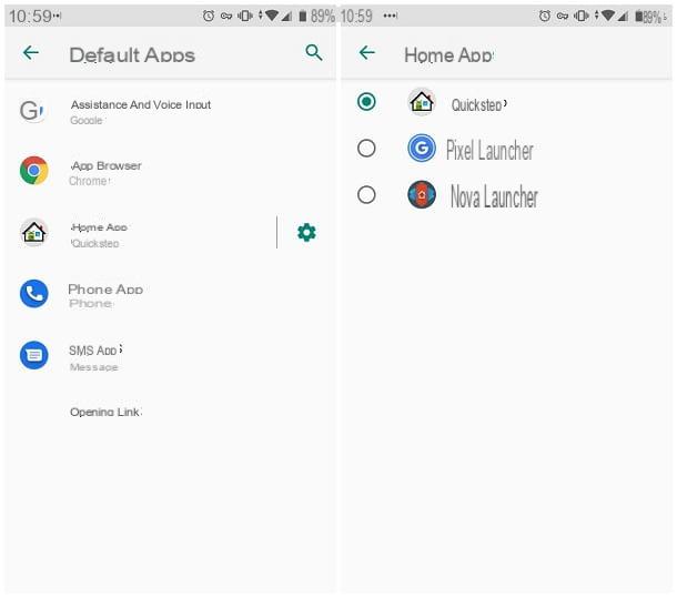 Como alterar o programa padrão para abrir um arquivo Android